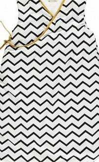 Nobodinoz Zig Zag Baby Sleeping Bag Noir S,M