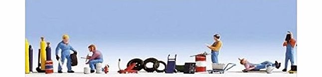 Noch  15109 H0 figures car-workshop