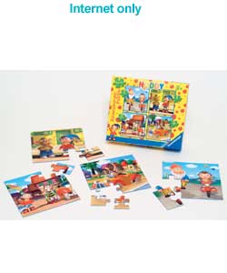 noddy - 4 in a Box Puzzles