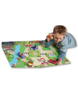 Die Cast 5 Piece Set and Playmat