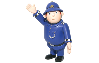 In Toyland Articulated Figures - Mr Plod