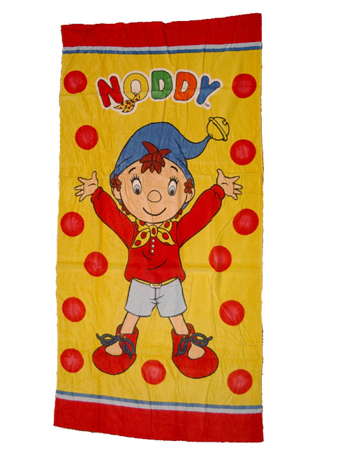 Noddy Spots Towel Printed Design