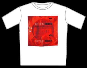 NOFX Condom White T-Shirt