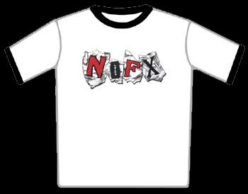 NOFX Torn Logo T-Shirt