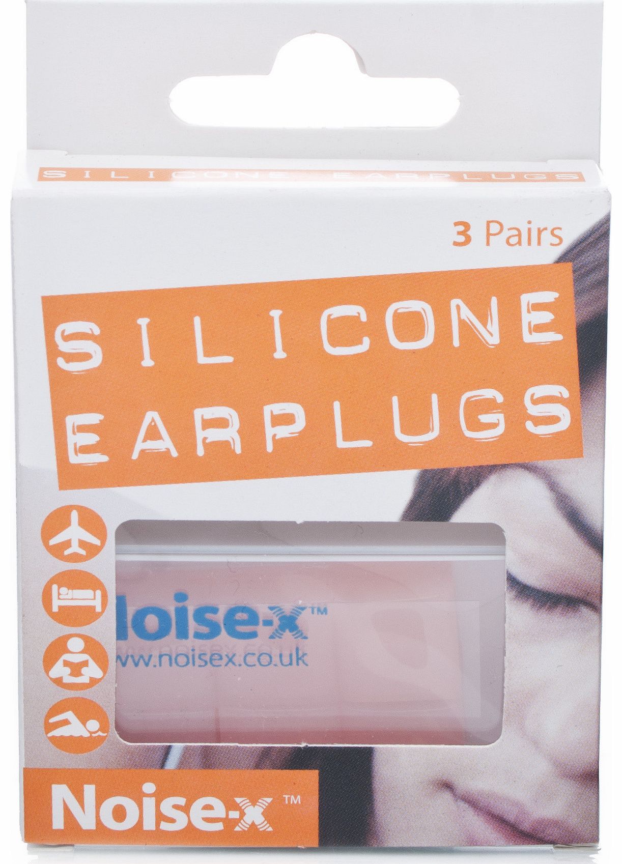Noise-X Noise X Silicone Earplugs Multipurpose