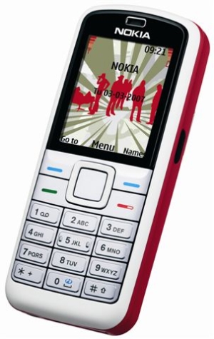 Nokia 5070 RED TRIBAND (UNLOCKED)