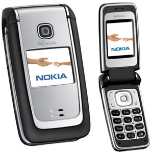 Nokia 6125 UNLOCKED SILVER BLACK
