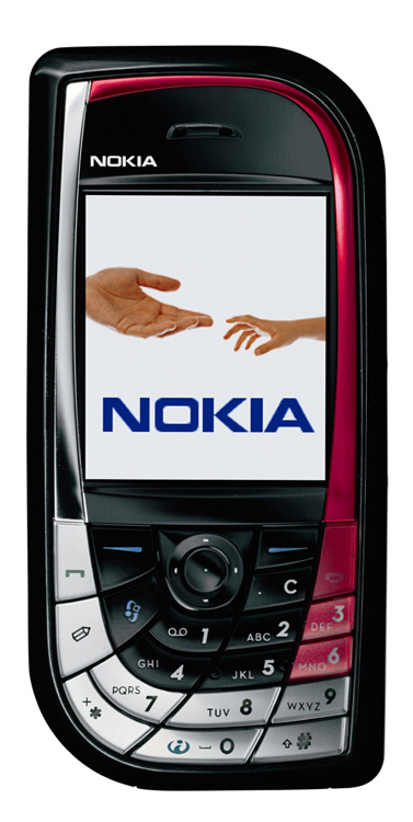 Nokia 7610 UNLOCKED RED & BLACK