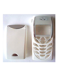 Nokia 8310 White Leather Fascia