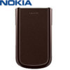 Nokia 8800 Sapphire Arte Battery Cover - Brown Leather