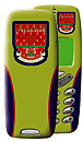 Nokia Arsenal Green 3310 Phone Cover