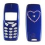 Nokia Blue Fascia with Red Stones Heart
