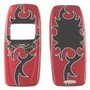 Nokia Red Tribal Sign Slider Fascia