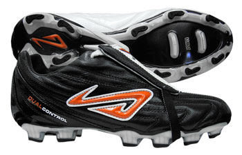 Nomis Football Boots  Nine Pincer FG Football Boots Black/White/Orange