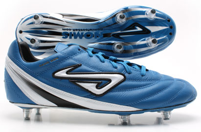 Nomis Rapid 6 Stud SG Football Boots Blue / White