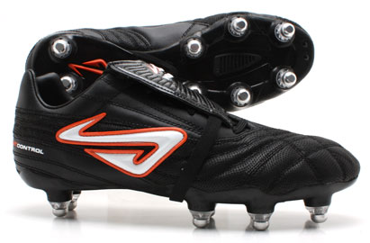 Spoiler SG Football Boots Black / Orange