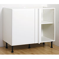 Non-Branded 1000mm Highline Corner Unit Freestyle Gloss White