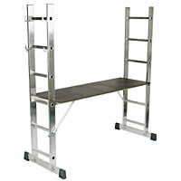 Non-Branded 4-Way Platform Ladder