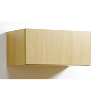 Non-Branded 600mm Bridging Unit Linea Beech