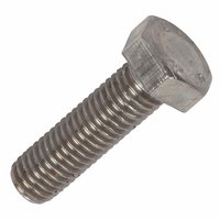 Non-Branded A2 Stainless Steel Set Screws M12 x 40 Pack of 10