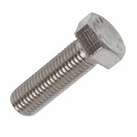 Non-Branded A4 Stainless Steel Set Screws M16 x 50mm Pack of 50