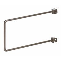 Non-Branded Bookend 285 x 140mm Chrome Effect Pack of 2