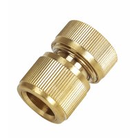 Non-Branded Brass Hose Connector (Brass Quick Connect Joiner) andfrac12;andquot; to andfrac12;andquot;