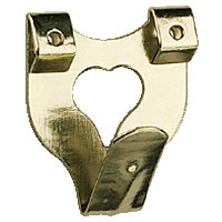 Non-Branded Brassed Picture Hooks Twin Pack of 100