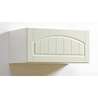 Non-Branded Bridging Unit Flat Pack Lakeland Ivory 600mm