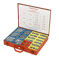 Non-Branded Carpenter Quicksilver Screws Trade Case 3400Pc