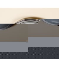 Chrome Circular Ceiling Light