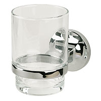 Non-Branded Chrome-Plated Tumbler and Holder