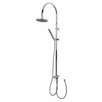 Non-Branded Contemporary Oval Shower Kit 1135 x 200 x 400mm White