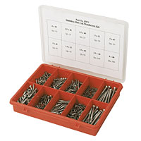 Non-Branded Countersunk Slotted S/S Woodscrews Pack