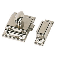 Non-Branded Cupboard Nickel Plated 54 x 54mm