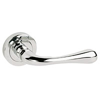 Non-Branded Door Handle Star Polished Chrome