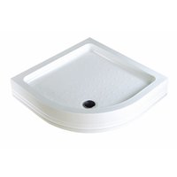 Non-Branded Easy Plumb ABS Quadrant Shower Tray 900mm