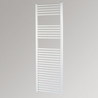 Non-Branded Flat Towel Radiator White 2330BTU 683W 500x1500mm