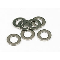 Non-Branded Flat Washers A2 Stainless Steel M8 Pack of 100