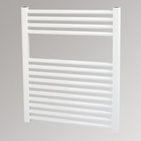 Non-Branded Flat White Towel Radiator 600 x 700mm