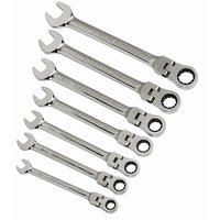 Non-Branded Flex Head Gear Wrench Set 7Pc