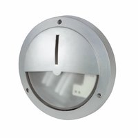 Foster Eco Silver Effect Outside Wall Light