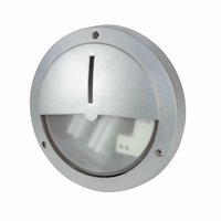 Foster Eco Silver Effect Outside Wall Light