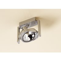 Non-Branded Futura Single Aluminium 1 Lamp Spotlight