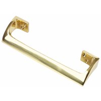 Non-Branded Galleria Door Handles Polished Brass