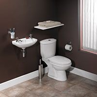 Non-Branded Grove Cloakroom Set White / White