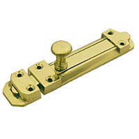 Non-Branded Heavy Door Bolts 150mm Polished Brass