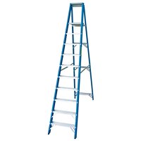 Non-Branded Heavy Duty Fibreglass Platform Stepladder 10 Tread