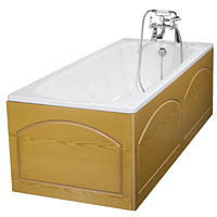 Non-Branded Kaldewei Steel 2 Taphole Bath White 1500 x 700mm