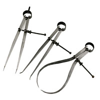 Non-Branded Laser Calliper and Divider Set 3Pc